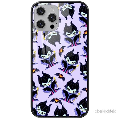 ERT GROUP mobiltelefonfodral för Apple Iphone 13 originalt och officiellt licensierat Disney mönster Maleficient 004 tillverkad av härdat glas, skyddsfodral 5905131488268
