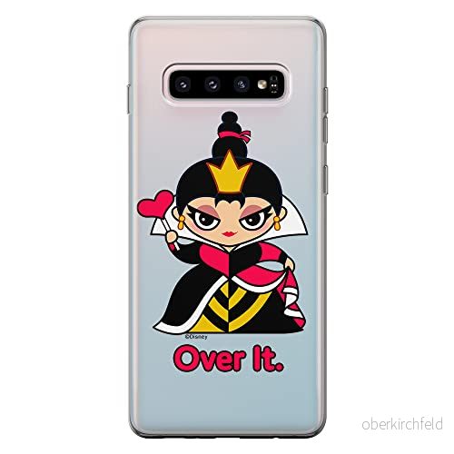 ERT GROUP mobiltelefonfodral för Samsung S10 PLUS originalt och officiellt licensierat Disney mönster Queen of Hearts 001 optimalt anpassad till formen på mobiltelefonen, gedeeltelijk transparant 5905131424266