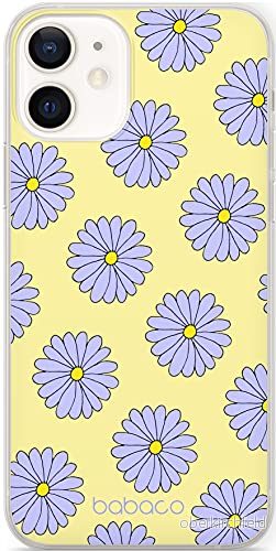 ERT GROUP mobiltelefonfodral för Apple Iphone 12/12 PRO originalt och officiellt licensierat Babaco mönster Flowers 021, fodral tillverkad av TPU plast 5903932648379