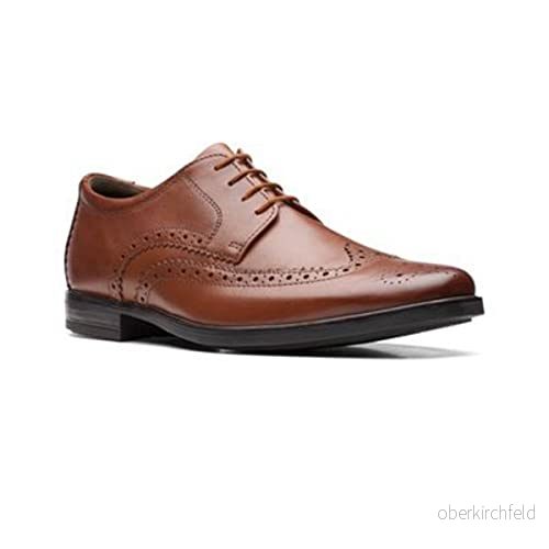 Clarks Howard Wing, Oxford för män, Brun, 44.5 EU 5059304916093