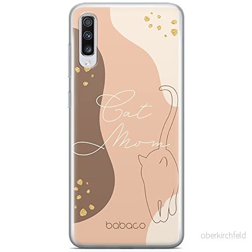 ERT GROUP mobiltelefonfodral för Samsung A70 originalt och officiellt licensierat Babaco mönster Cats 006 optimalt anpassad till formen på mobiltelefonen, fodral tillverkad av TPU plast 5905131057747