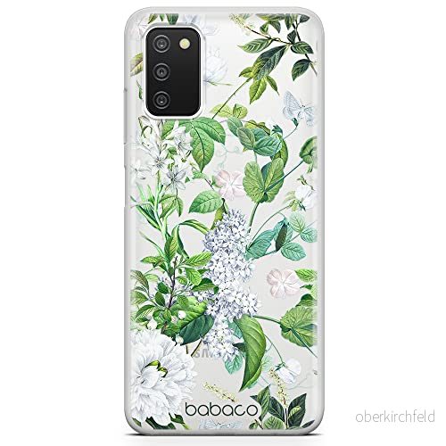 ERT GROUP mobiltelefonfodral för Samsung A03S originalt och officiellt licensierat Babaco mönster Flowers 038 optimalt anpassad till formen på mobiltelefonen, gedeeltelijk transparant 5905131302397
