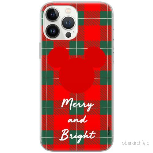 ERT GROUP mobiltelefonfodral för Iphone 13 PRO MAX originalt och officiellt licensierat Disney mönster Mickey 042 Vit optimalt anpassad till formen på mobiltelefonen, fodral tillverkad av TPU plast 5903932872613