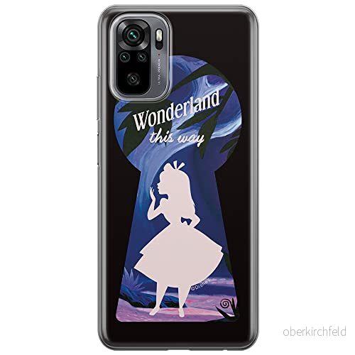 ERT GROUP mobiltelefonfodral för Xiaomi REDMI NOTE 10/ 10S originalt och officiellt licensierat Disney mönster Alice 007 optimalt anpassad till formen på mobiltelefonen, fodral tillverkad av TPU plast 5903537190778