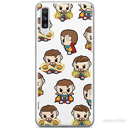ERT GROUP mobiltelefonfodral för Samsung A70 originalt och officiellt licensierat Marvel mönster Dr Strange 001 optimalt anpassad till formen på mobiltelefonen, fodral tillverkad av TPU plast 5904805215810