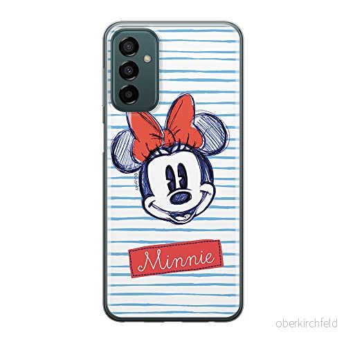 ERT GROUP mobiltelefonfodral för Samsung M13 4G/M23 5G/F23 originalt och officiellt licensierat Disney mönster Minnie 011 anpassad till formen på mobiltelefonen, fodral tillverkad av TPU plast 5905511359720
