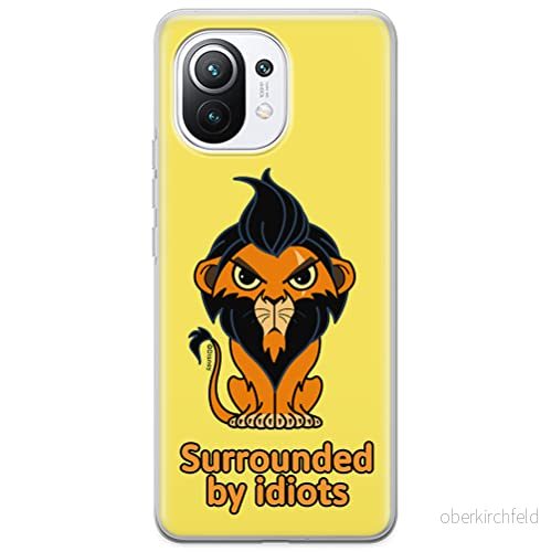 ERT GROUP mobiltelefonfodral för Xiaomi 11 originalt och officiellt licensierat Disney mönster Scar 001 optimalt anpassad till formen på mobiltelefonen, fodral tillverkad av TPU plast 5905131442130