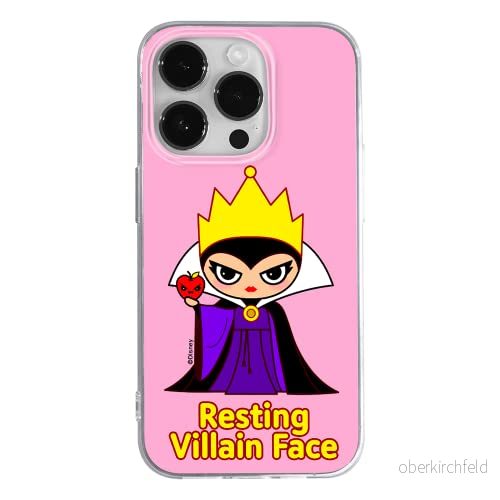 ERT GROUP mobiltelefonfodral för Apple Iphone 14 PRO originalt och officiellt licensierat Disney mönster Evil Queen 002 optimalt anpassad till formen på mobiltelefonen, fodral tillverkad av TPU plast 5905131918079