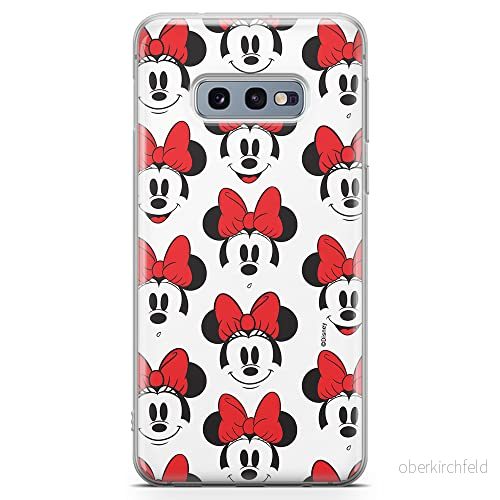 ERT GROUP mobiltelefonfodral för Samsung S10e originalt och officiellt licensierat Disney mönster Minnie 058 optimalt anpassad till formen på mobiltelefonen, fodral tillverkad av TPU plast 5903537637174