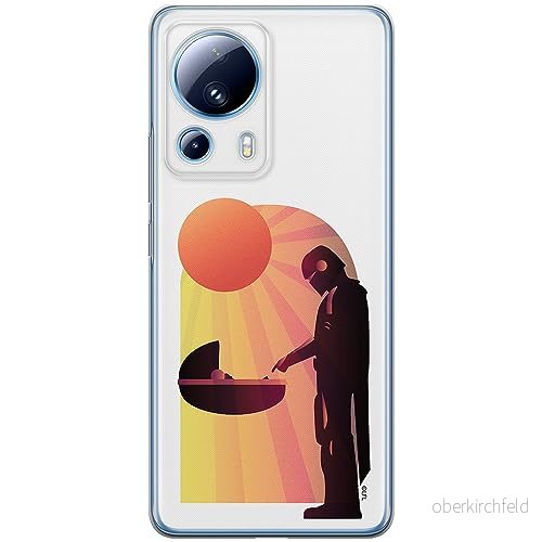 ERT GROUP mobiltelefonfodral för Xiaomi 13 LITE/CIVI 2 originalt och officiellt licensierat Star Wars mönster Baby Yoda 031 anpassad till formen på mobiltelefonen, fodral tillverkad av TPU plast 5905511930615
