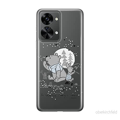 ERT GROUP mobiltelefonfodral för Oneplus NORD 2T 5G originalt och officiellt licensierat Disney mönster Winnie the Pooh and Friends 008 anpassad till formen på mobiltelefonen, gedeeltelijk transparant 5905511264710