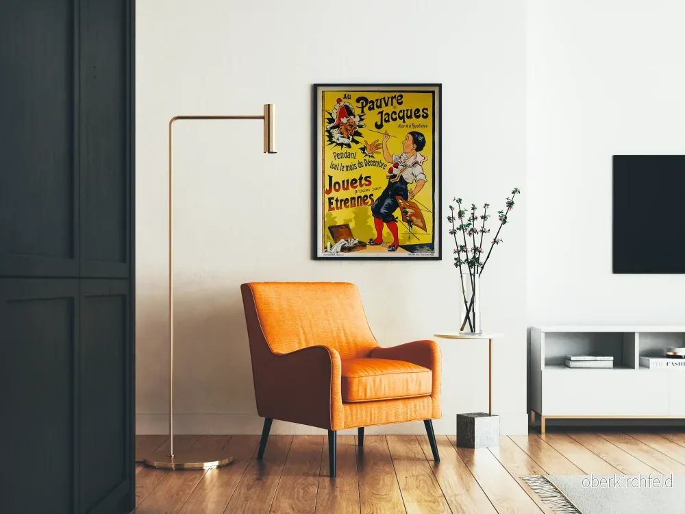 Vintageposter Au Pauvre Jacques - Leksaker och julklappssaker för december - Bild 2