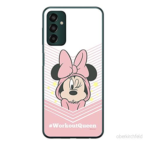 ERT GROUP mobiltelefonfodral för Samsung M13 4G originalt och officiellt licensierat Disney mönster Minnie 053 optimalt anpassad till formen på mobiltelefonen, fodral tillverkad av TPU plast 5905511325701