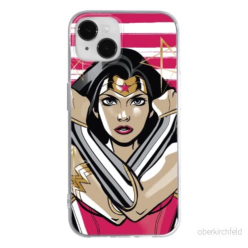 ERT GROUP mobiltelefonfodral för Apple Iphone 14 originalt och officiellt licensierat DC mönster Wonder Woman 003 optimalt anpassad till formen på mobiltelefonen, fodral tillverkad av TPU plast 5905131888365