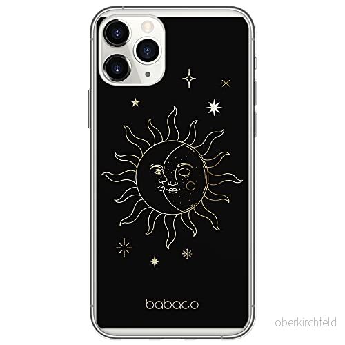 ERT GROUP mobiltelefonfodral för Apple Iphone 11 PRO originalt och officiellt licensierat Babaco mönster Space 002 Vit optimalt anpassad till formen på mobiltelefonen, fodral tillverkad av TPU plast 5903932240436