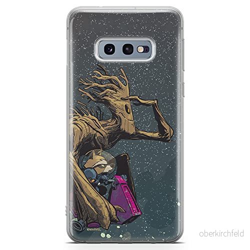 ERT GROUP mobiltelefonfodral för Samsung S10e originalt och officiellt licensierat Marvel mönster Guardians of the Galaxy 003 anpassad till formen på mobiltelefonen, fodral tillverkad av TPU plast 5902980097191