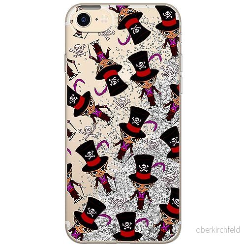 ERT GROUP mobiltelefonfodral för Apple Iphone 7/8/ SE 2/ 3 originalt och officiellt licensierat Disney mönster Dr. Facilier 002, med glitter overflow effekt 5905131397874