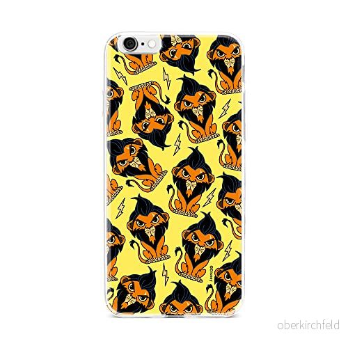 ERT GROUP mobiltelefonfodral för Iphone 6 PLUS originalt och officiellt licensierat Disney mönster Scar 002 optimalt anpassad till formen på mobiltelefonen, fodral tillverkad av TPU plast 5905131444189