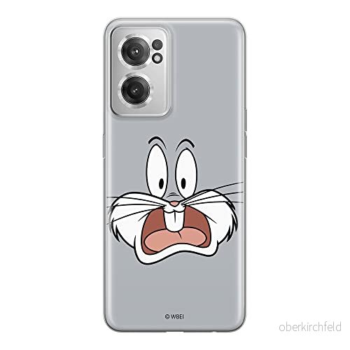 ERT GROUP mobiltelefonfodral för Oneplus NORD CE 2 originalt och officiellt licensierat Looney Tunes mönster Bugs 009 optimalt anpassad till formen på mobiltelefonen, fodral tillverkad av TPU plast 5905511286057