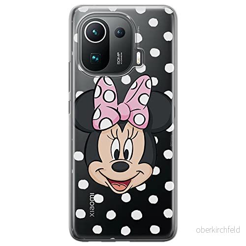 ERT GROUP mobiltelefonfodral för Xiaomi MI 11 PRO originalt och officiellt licensierat Disney mönster Minnie 057 optimalt anpassad till formen på mobiltelefonen, gedeeltelijk transparant 5903932719260
