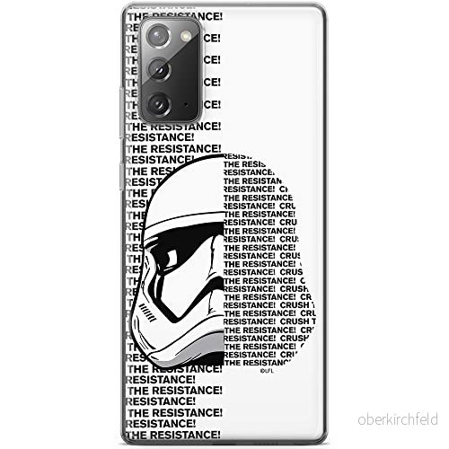 ERT GROUP mobiltelefonfodral för Samsung GALAXY NOTE 20 originalt och officiellt licensierat Star Wars mönster Stormtrooper 012 anpassad till formen på mobiltelefonen, fodral tillverkad av TPU plast 5903040456828