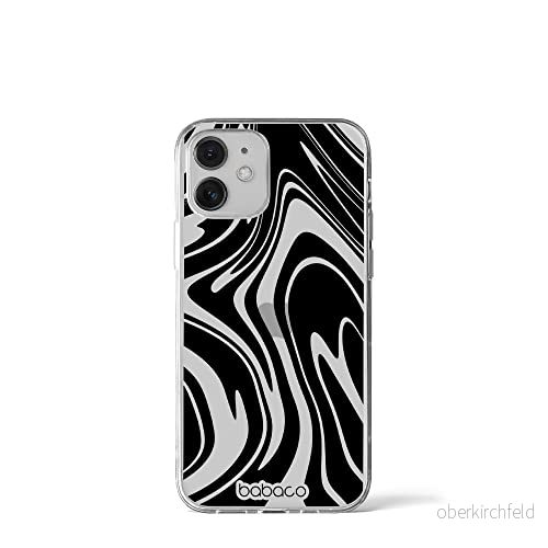 ERT GROUP mobiltelefonfodral för Iphone 12 Mini originalt och officiellt licensierat Babaco mönster Doodle 001 optimalt anpassad till formen på mobiltelefonen, gedeeltelijk transparant 5904805747007