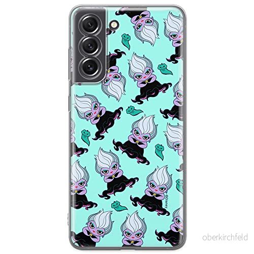 ERT GROUP mobiltelefonfodral för Samsung S21 FE originalt och officiellt licensierat Disney mönster Ursula 005 optimalt anpassad till formen på mobiltelefonen, fodral tillverkad av TPU plast 5905131465702