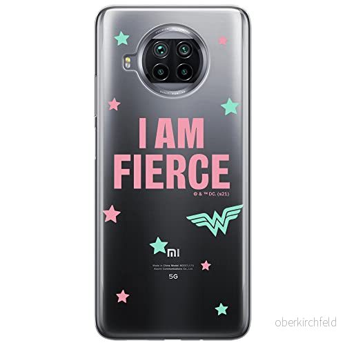 ERT GROUP mobiltelefonfodral för Xiaomi MI 10T LITE/REDMI NOTE 9 PRO 5G originalt och officiellt licensierat DC mönster Wonder Woman 026, gedeeltelijk transparant 5903932940039