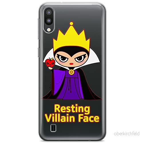 ERT GROUP mobiltelefonfodral för Samsung M10 originalt och officiellt licensierat Disney mönster The Evil Queen 002 optimalt anpassad till formen på mobiltelefonen, gedeeltelijk transparant 5905131496904