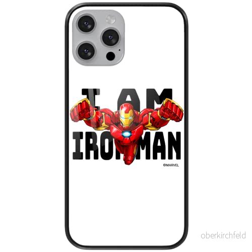 ERT GROUP mobiltelefonfodral för Apple Iphone 7 PLUS/ 8 PLUS originalt och officiellt licensierat Marvel mönster Iron Man 028 tillverkad av härdat glas, anpassat till mobilens form, skyddsfodral 5904805144004