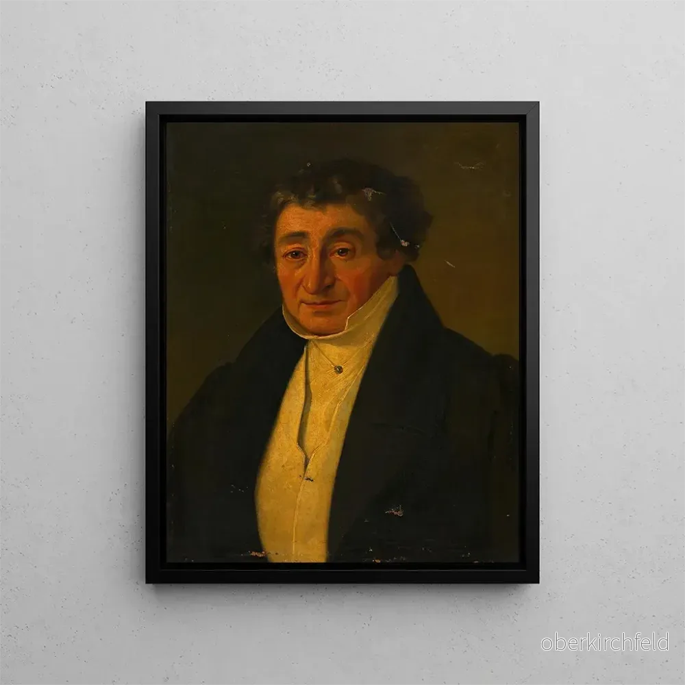 Målning Friedrich Gottfried Georg Eble, borgerlig perukmakare och frisör vid Bürgerspital - Anonym | Konsttryck