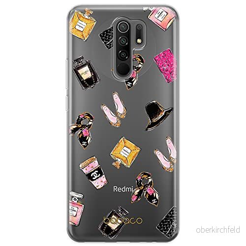 ERT GROUP mobiltelefonfodral för Xiaomi REDMI 9 originalt och officiellt licensierat Babaco mönster Fashion 002 optimalt anpassad till formen på mobiltelefonen, gedeeltelijk transparant 5904805403125