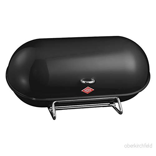 WESCO 2621 brödlåda breadboy 21 x 44,3 23 cm, svart, 50 l 4004519235973