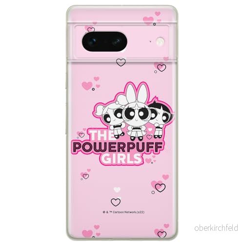 ERT GROUP mobiltelefonfodral för Google PIXEL 7 originalt och officiellt licensierat The Powerpuff Girls mönster 023 optimalt anpassad till formen på mobiltelefonen, fodral tillverkad av TPU plast 5905795154202