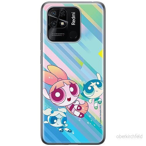 ERT GROUP mobiltelefonfodral för Xiaomi REDMI 10C originalt och officiellt licensierat The Powerpuff Girls mönster 037, fodral tillverkad av TPU plast 5905511982041