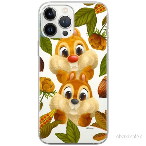 ERT GROUP mobiltelefonfodral för Xiaomi REDMI NOTE 10 PRO originalt och officiellt licensierat Disney mönster Chip & Dale 002 optimalt anpassad till formen på mobiltelefonen, gedeeltelijk transparant 5903932821086