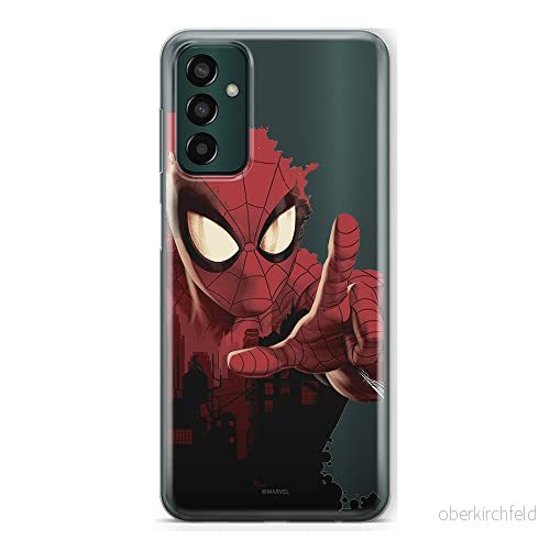 ERT GROUP mobiltelefonfodral för Samsung M13 4G originalt och officiellt licensierat Marvel mönster Spider Man 006 optimalt anpassad till formen på mobiltelefonen, gedeeltelijk transparant 5905511321987