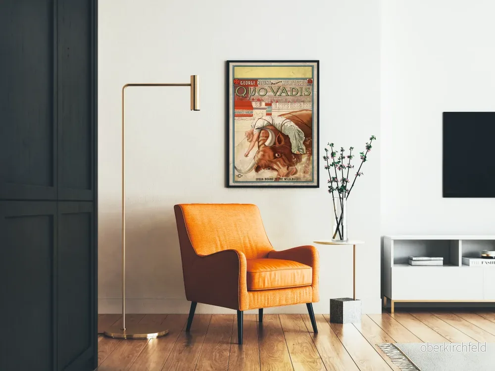 Vintageposter Quo Vadis - Lygia fastsatt vid den vilda tjuren - Bild 2