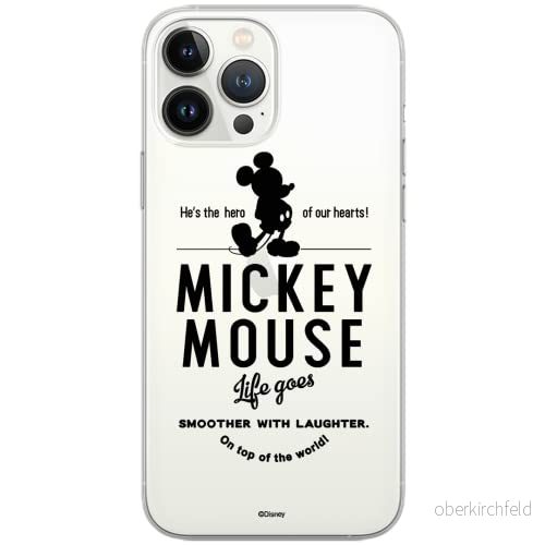ERT GROUP mobiltelefonfodral för Samsung S10 PLUS originalt och officiellt licensierat Disney mönster Mickey 014 Vit optimalt anpassad till formen på mobiltelefonen, gedeeltelijk transparant 5903040637593