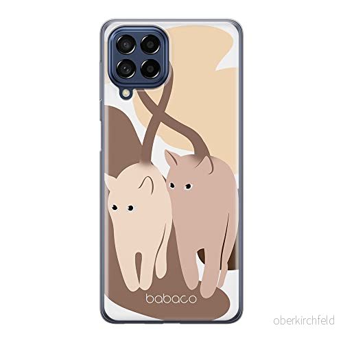 ERT GROUP mobiltelefonfodral för Samsung M33 5G originalt och officiellt licensierat Babaco mönster Cats 002 optimalt anpassad till formen på mobiltelefonen, fodral tillverkad av TPU plast 5905511356460