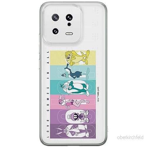 ERT GROUP mobiltelefonfodral för Xiaomi 13 originalt och officiellt licensierat Looney Tunes mönster 015 optimalt anpassad till formen på mobiltelefonen, fodral tillverkad av TPU plast 5905511997151