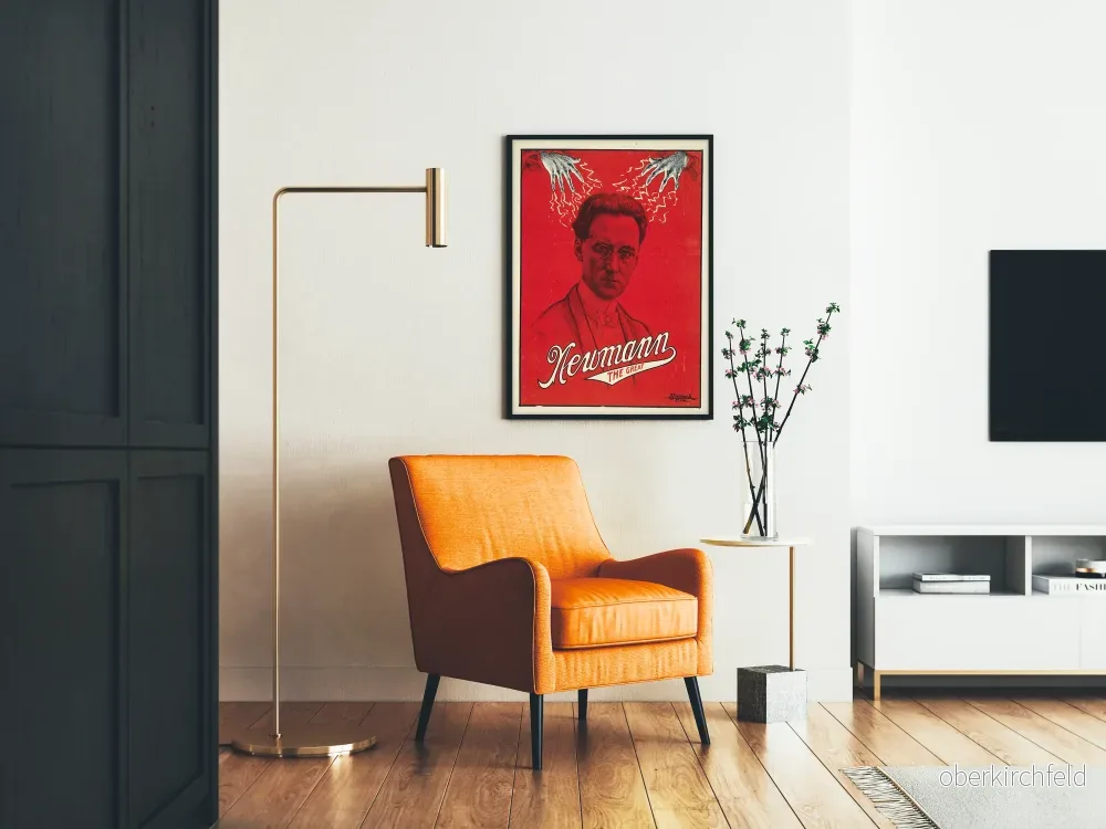 Vintageposter Newman The Great – Retro Väggdekoration - Bild 2