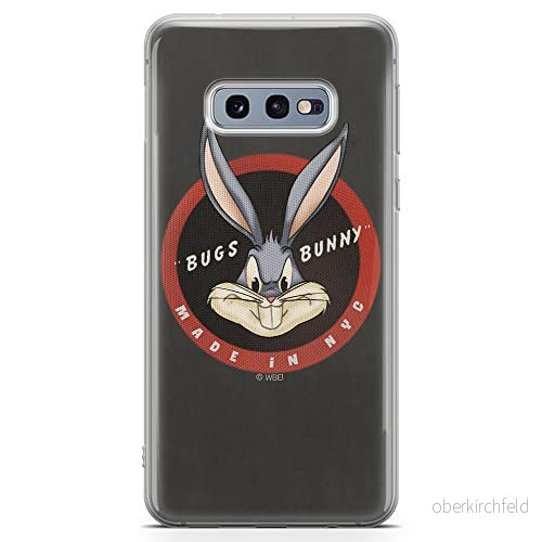 ERT GROUP mobiltelefonfodral för Samsung S10e originalt och officiellt licensierat Looney Tunes mönster Bugs 006 optimalt anpassad till formen på mobiltelefonen, fodral tillverkad av TPU plast 5903040837962