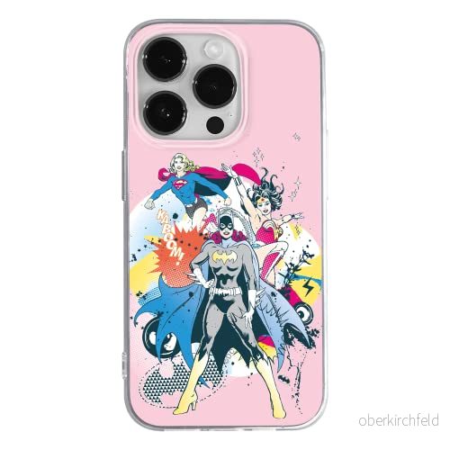 ERT GROUP mobiltelefonfodral för Apple Iphone 14 PRO originalt och officiellt licensierat DC mönster Super Girls 001 optimalt anpassad till formen på mobiltelefonen, fodral tillverkad av TPU plast 5905131925459