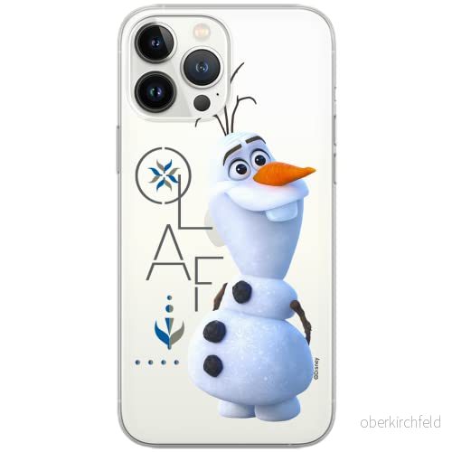 ERT GROUP mobiltelefonfodral för Huawei P30 originalt och officiellt licensierat Disney mönster Olaf 004 Vit optimalt anpassad till formen på mobiltelefonen, gedeeltelijk transparant 5902980971316