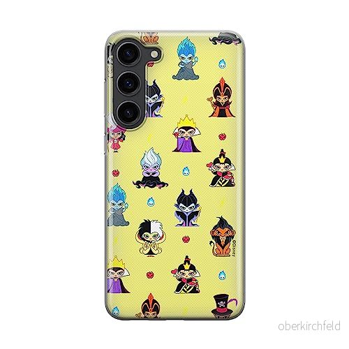 ERT GROUP mobiltelefonfodral för Samsung S23 PLUS originalt och officiellt licensierat Disney mönster Villains 007 anpassad till formen på mobiltelefonen, fodral tillverkad av TPU plast 5905511437398