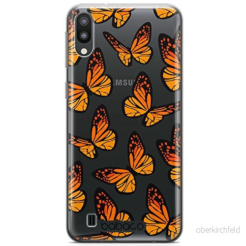 ERT GROUP mobiltelefonfodral för Samsung M10 originalt och officiellt licensierat Babaco mönster Butterflies 002 optimalt anpassad till formen på mobiltelefonen, gedeeltelijk transparant 5904805713484