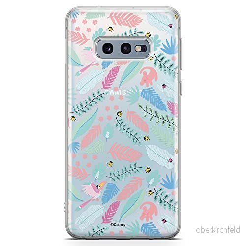 ERT GROUP mobiltelefonfodral för Samsung S10e originalt och officiellt licensierat Disney mönster The Lion King 001 optimalt anpassad till formen på mobiltelefonen, gedeeltelijk transparant 5903040596135