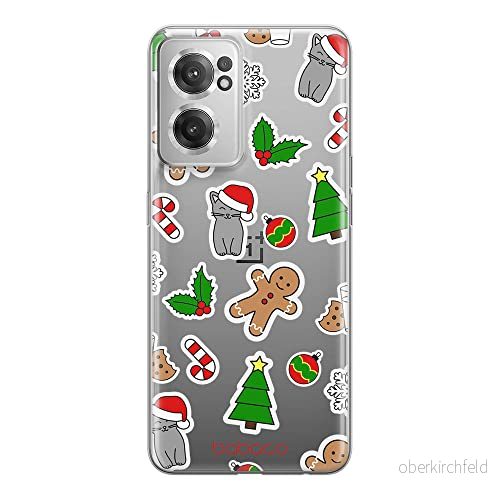 ERT GROUP mobiltelefonfodral för Oneplus NORD CE 2 originalt och officiellt licensierat Babaco mönster Winter 006 optimalt anpassad till formen på mobiltelefonen, gedeeltelijk transparant 5905511285722