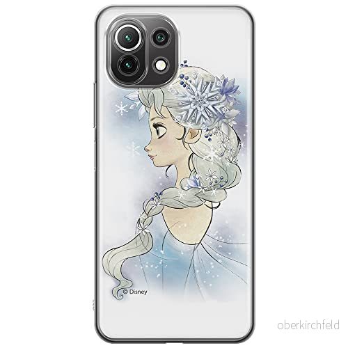 ERT GROUP mobiltelefonfodral för Xiaomi 11 LITE 4G/5G originalt och officiellt licensierat Disney mönster Elsa 010, fodral tillverkad av TPU plast 5903932697629